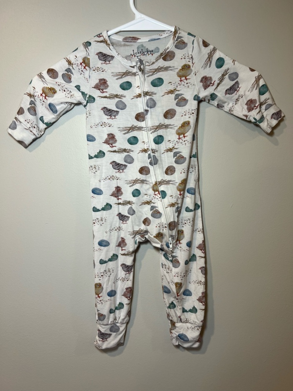 Tickety-Boo Bamboo Double zip Sleeper pajamas